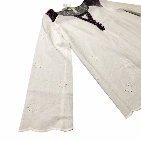 𝅺🆕matilda Jane White Snow Globe Eyelet Long Sleeve - Picture 13 of 13